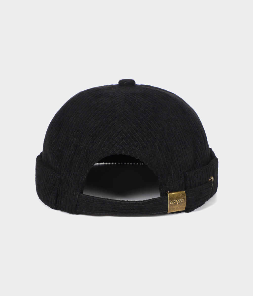 CORDUROY FISHERMAN BEANIE.