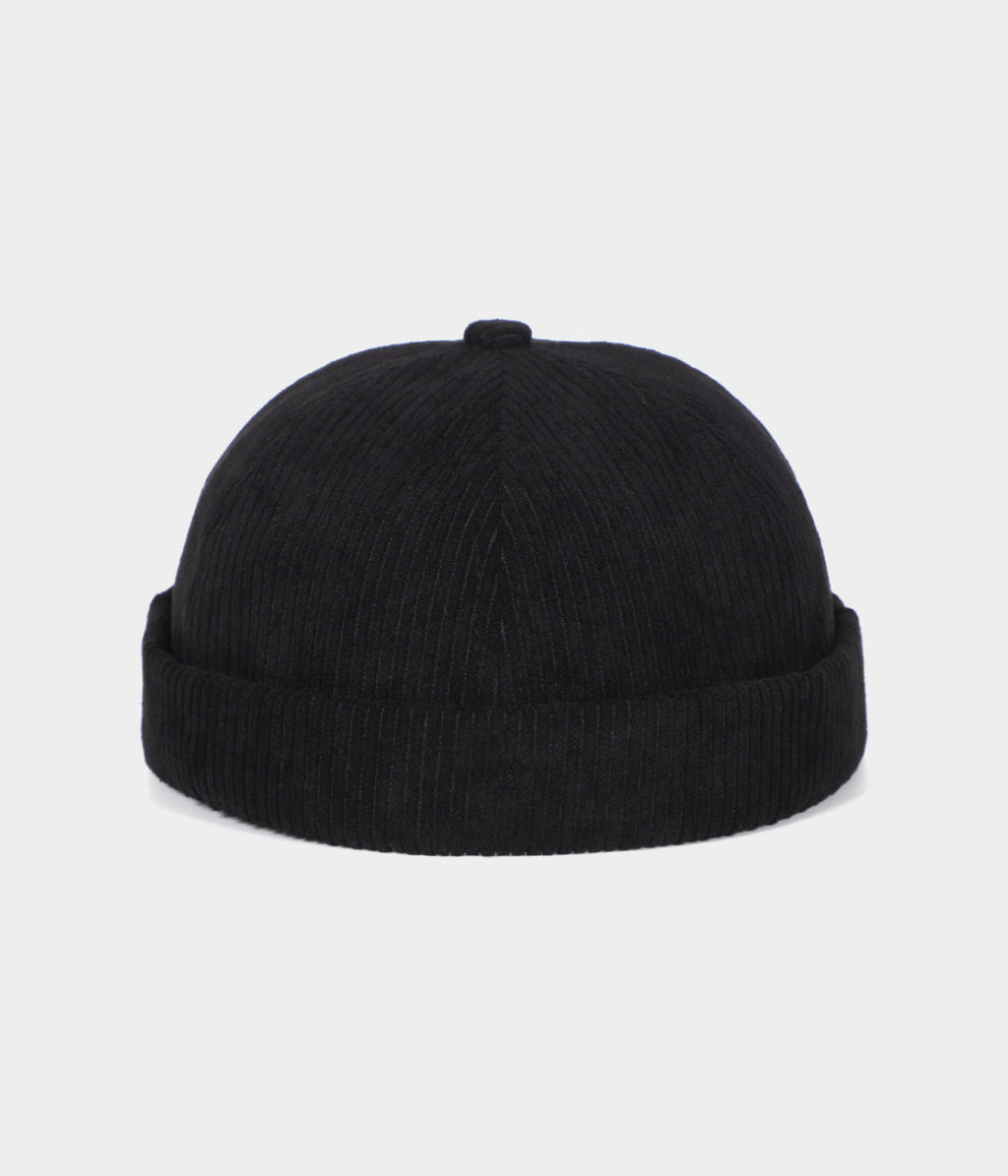 CORDUROY FISHERMAN BEANIE.