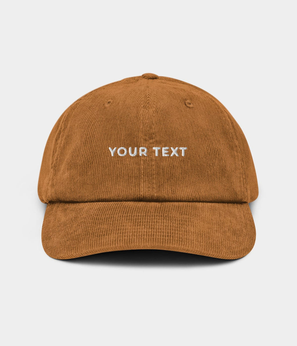 CUSTOM CORDUROY CAP.