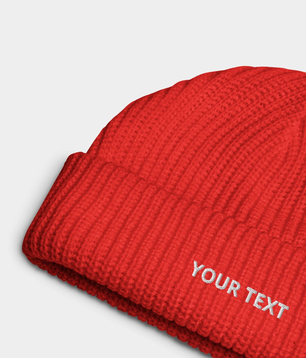 CUSTOM FISHERMAN BEANIE.