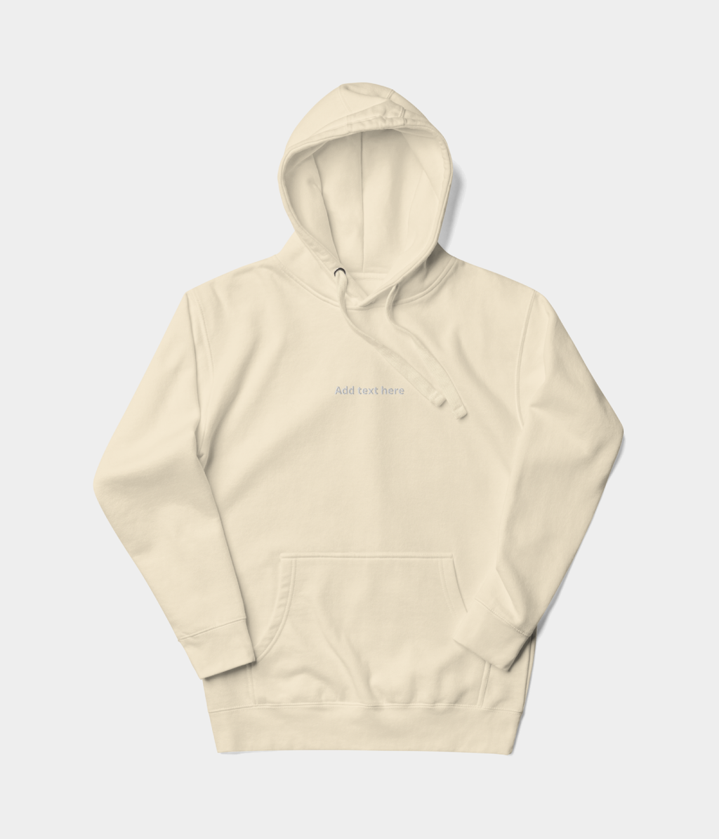 CUSTOM HOODIE.