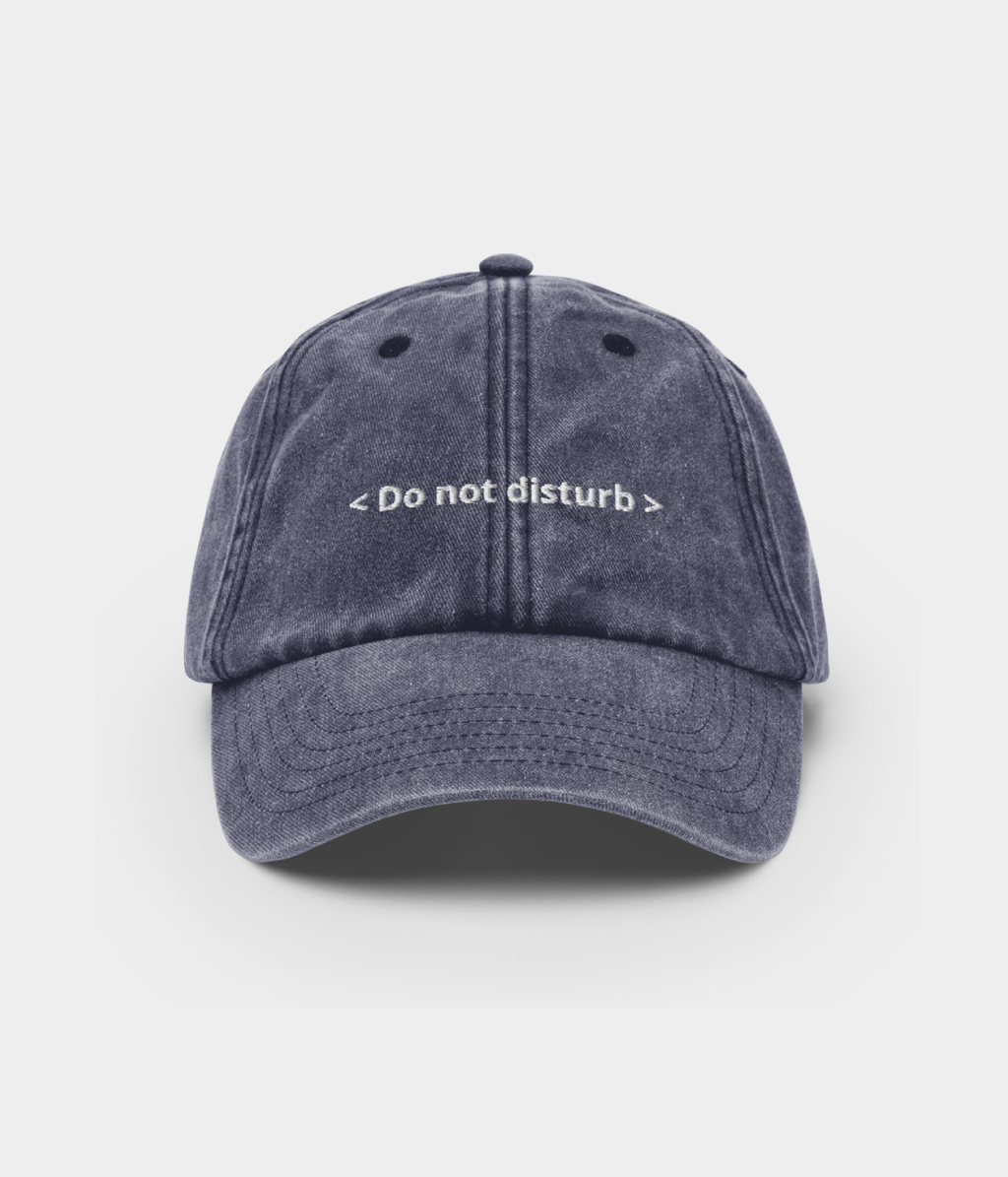 DO NOT DISTURB.