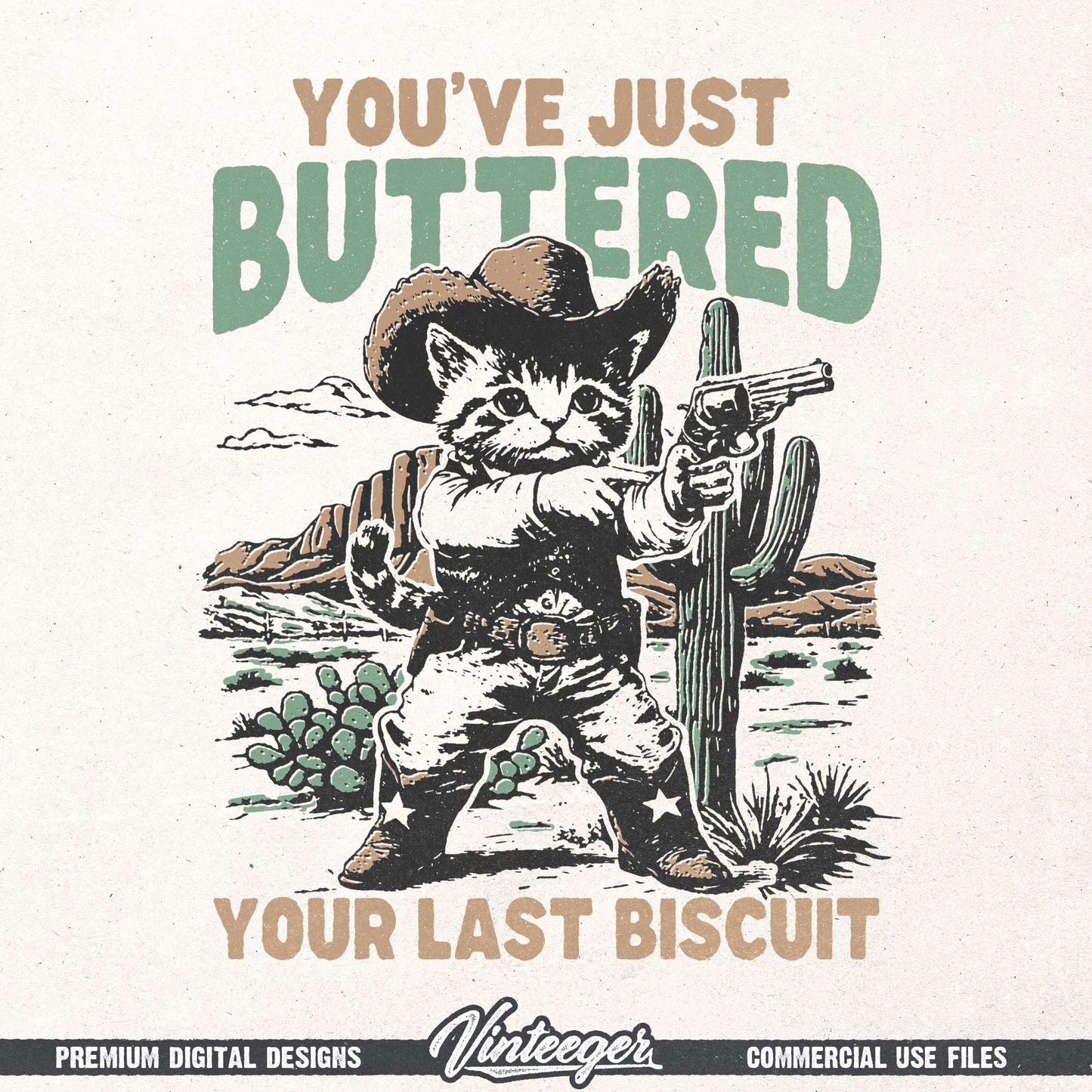 Funny Western Cowboy PNG