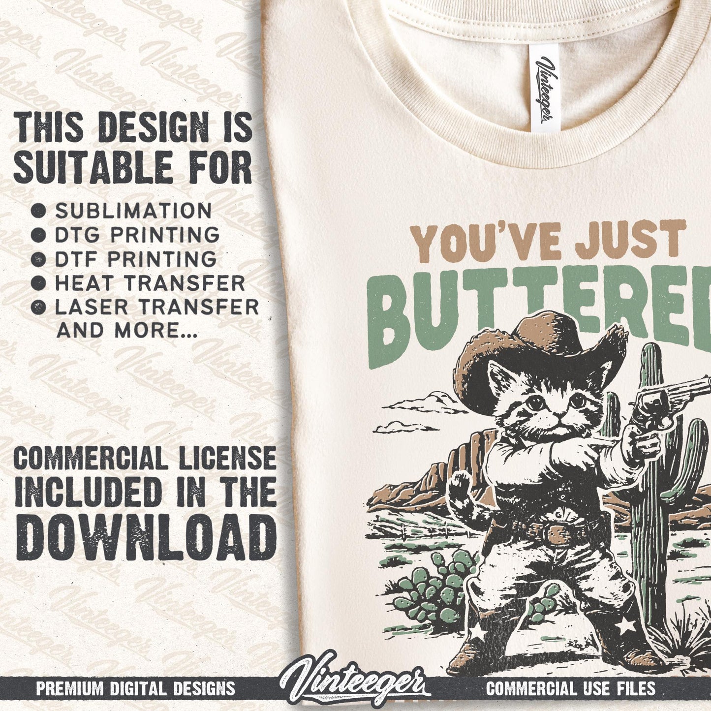 Funny Western Cowboy PNG