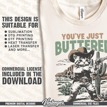 Funny Western Cowboy PNG