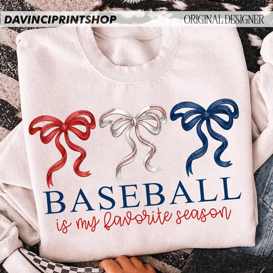 Baseball Is My Favorite Season PNG