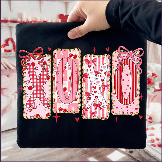Preppy XOXO Valentine PNG