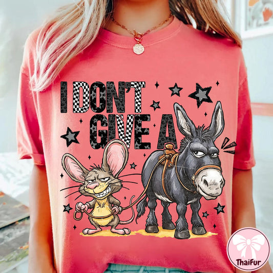 I Don’t Give A Rats PNG