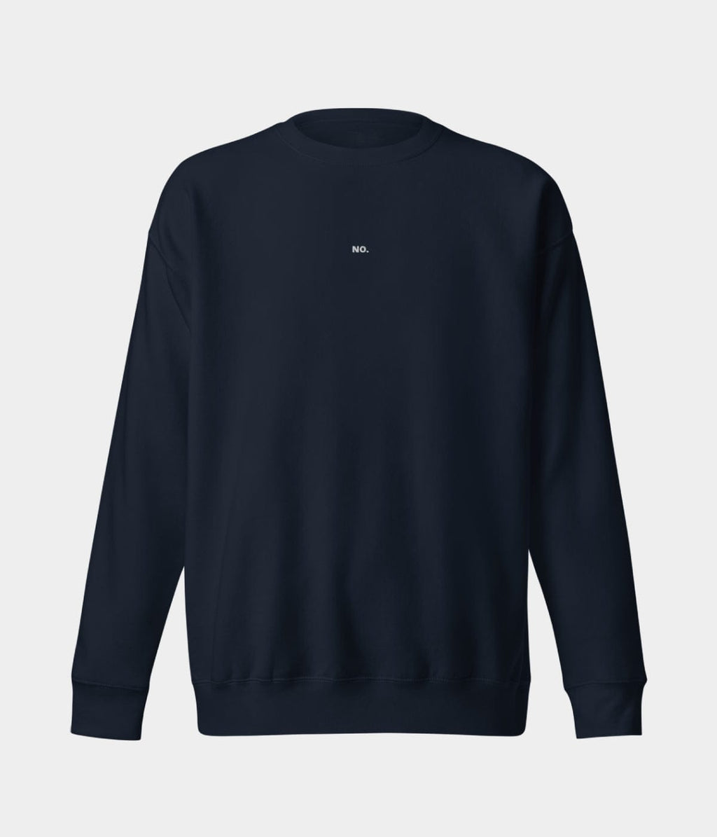 NO SWEATER.