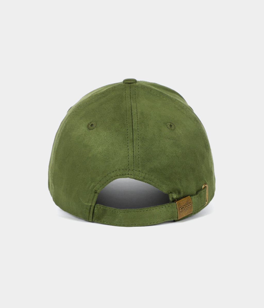SUEDE CAP.