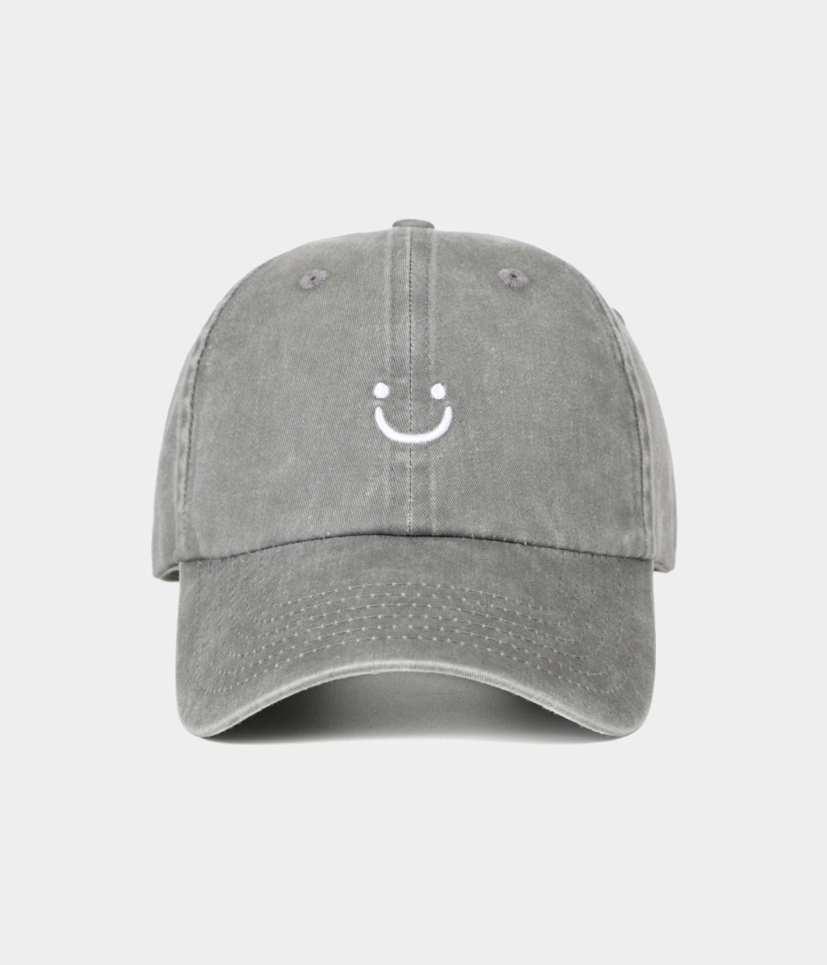 WASHED SMILEY FACE.