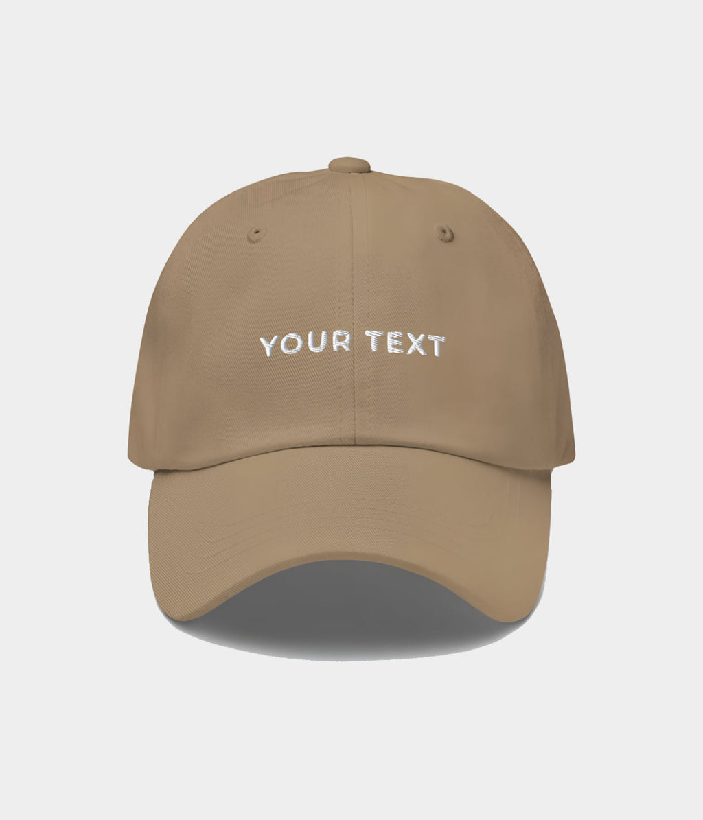 CUSTOM DAD CAP.