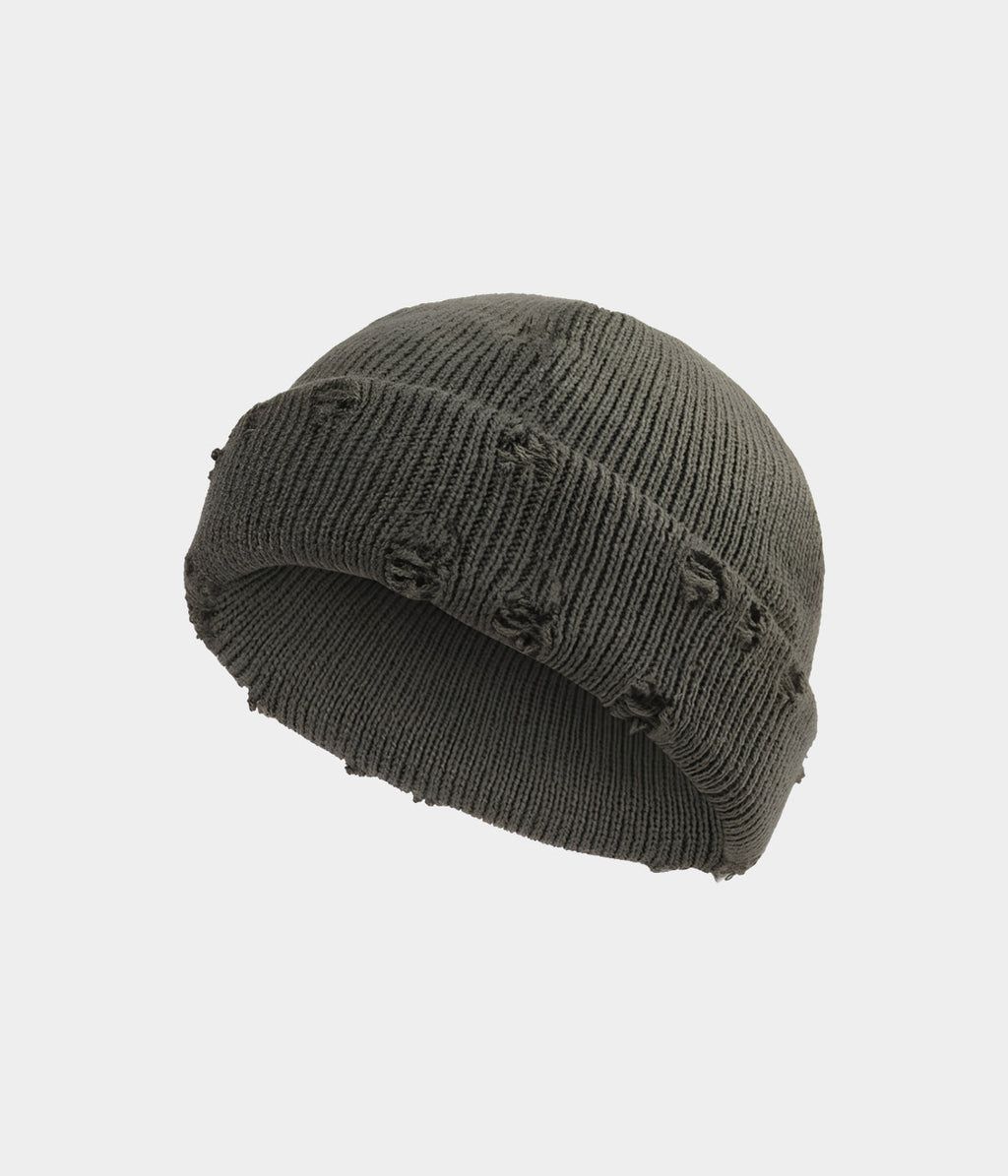 RIPPED FISHERMAN BEANIE.
