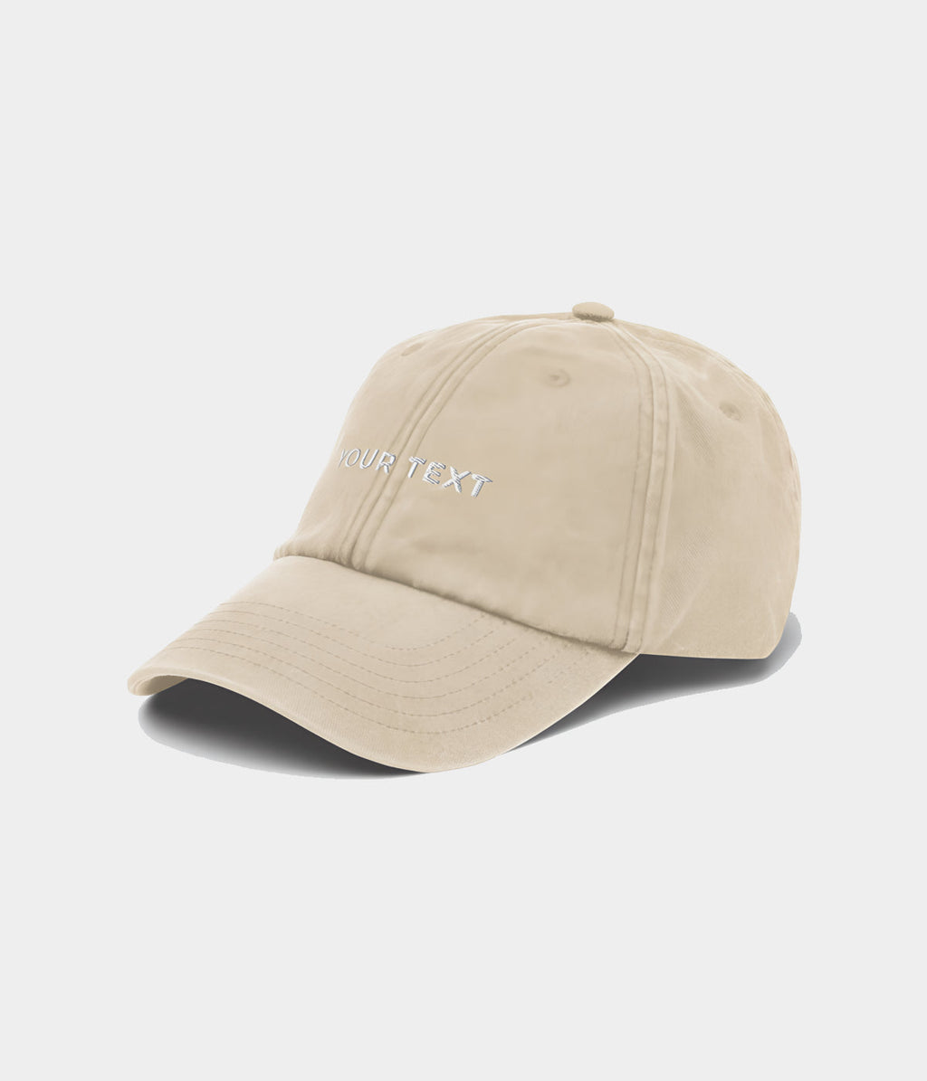 CUSTOM WASHED CAP.