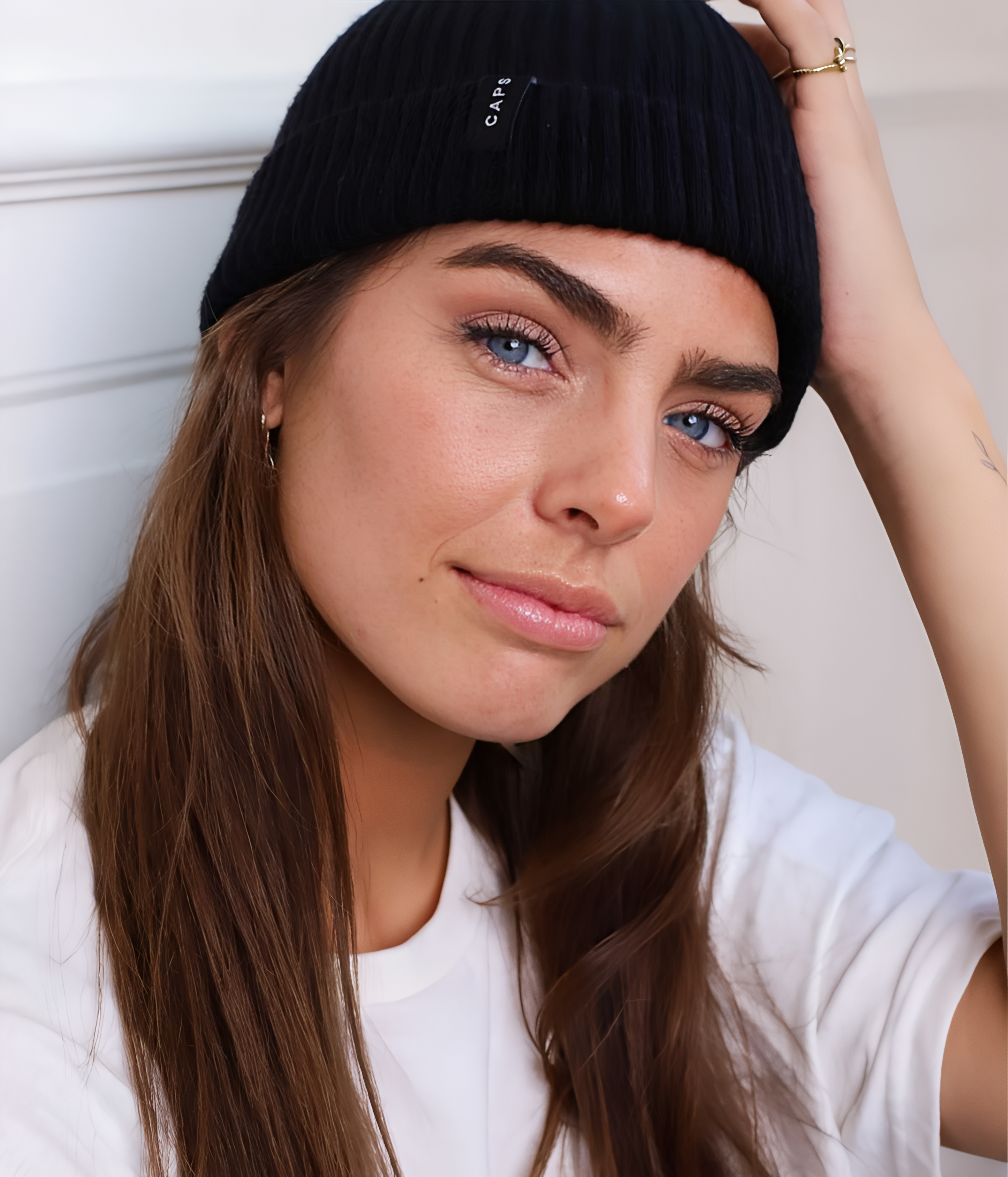 LOGO FISHERMAN BEANIE.