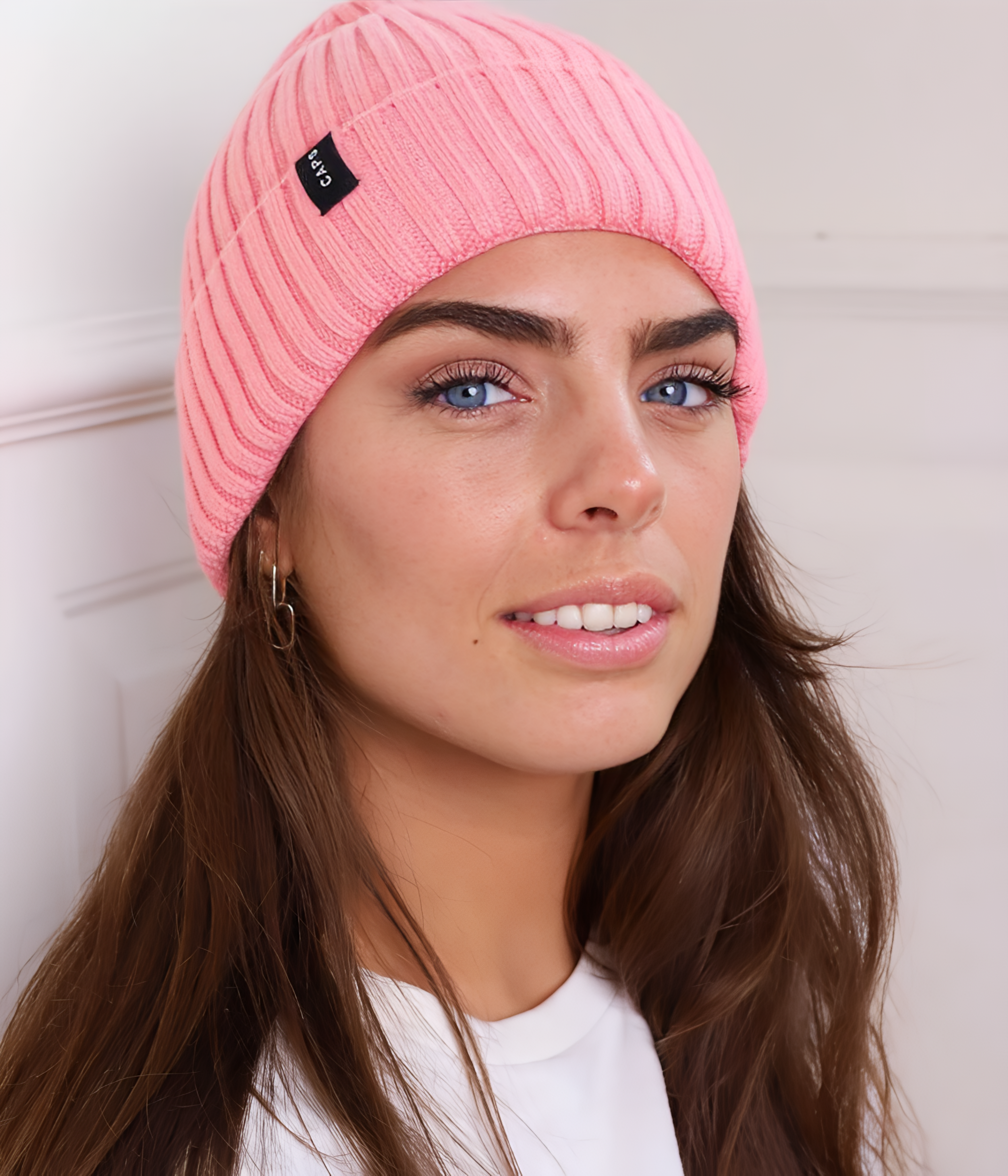 CABLE LOGO BEANIE.