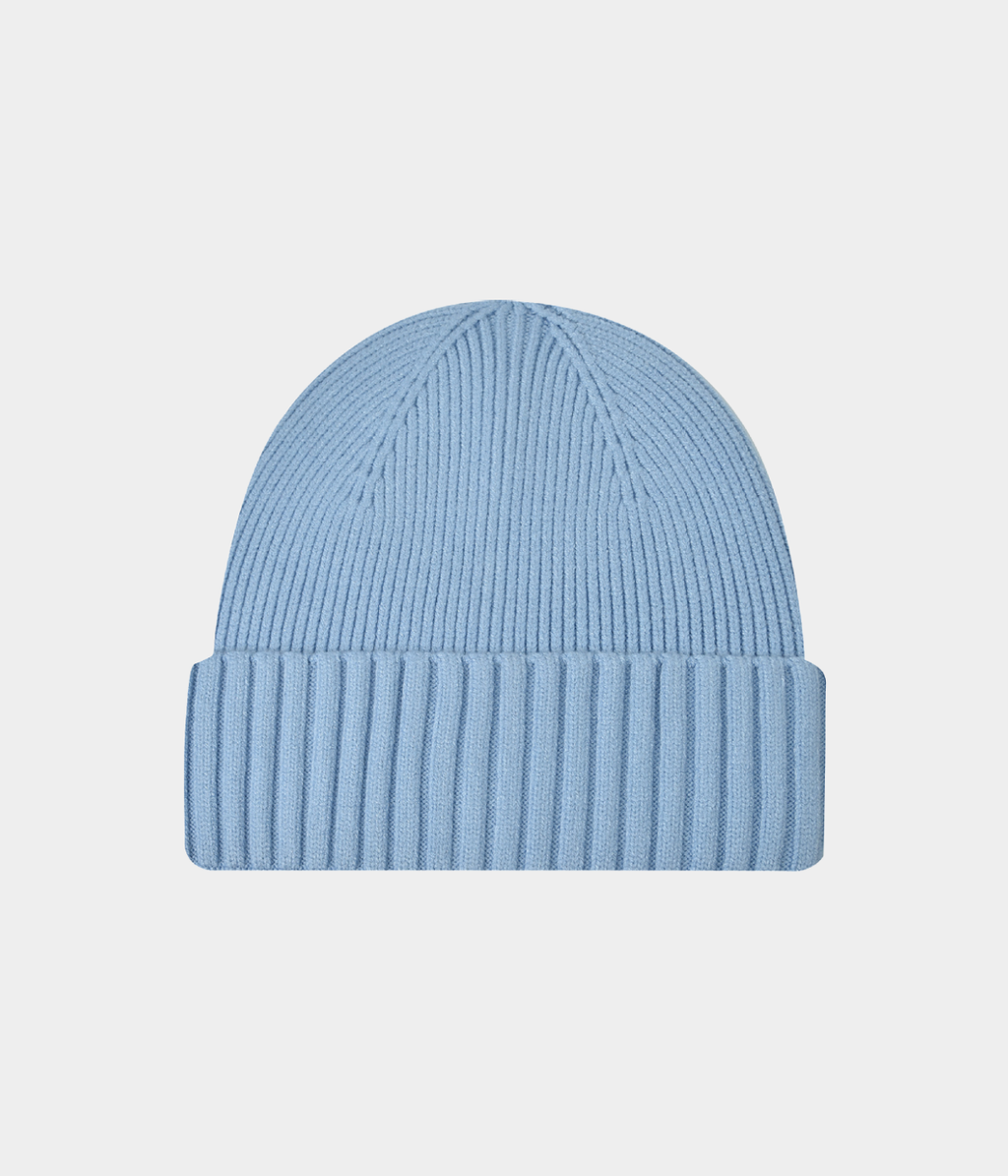 RIBBED BEANIE.
