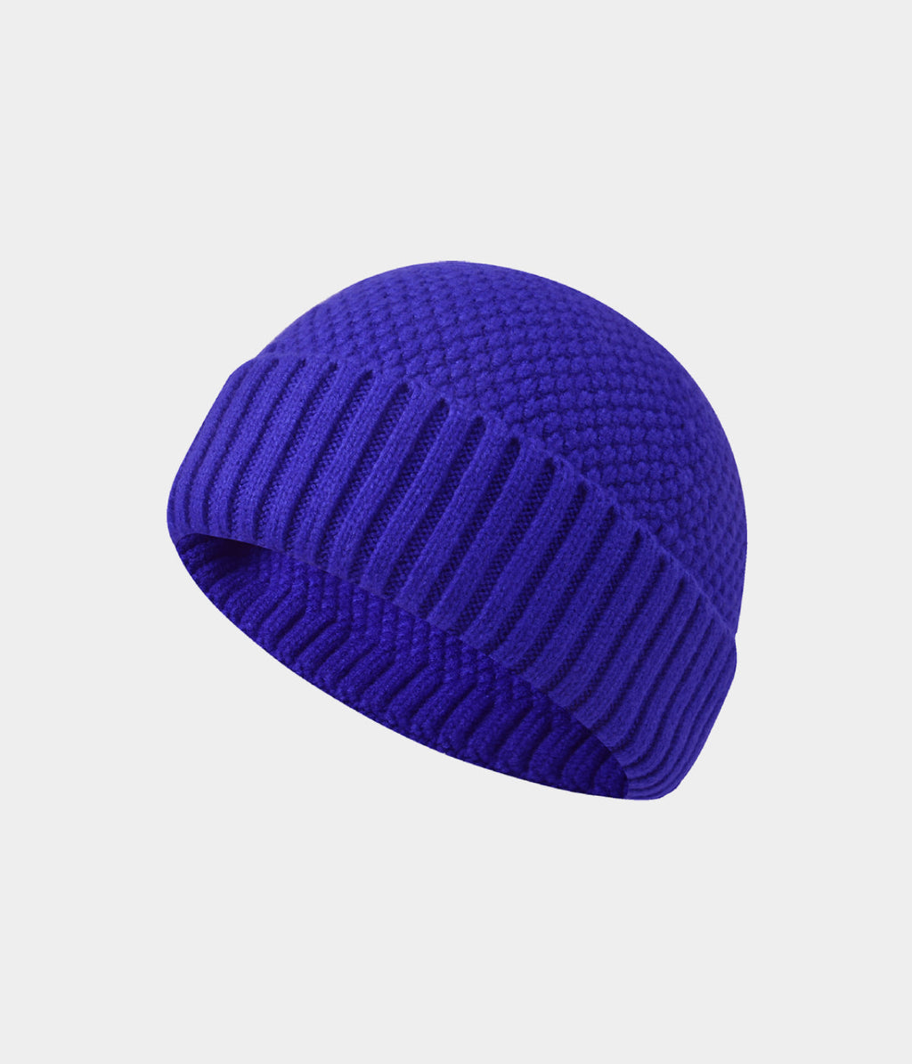 RIBBED FISHERMAN BEANIE.