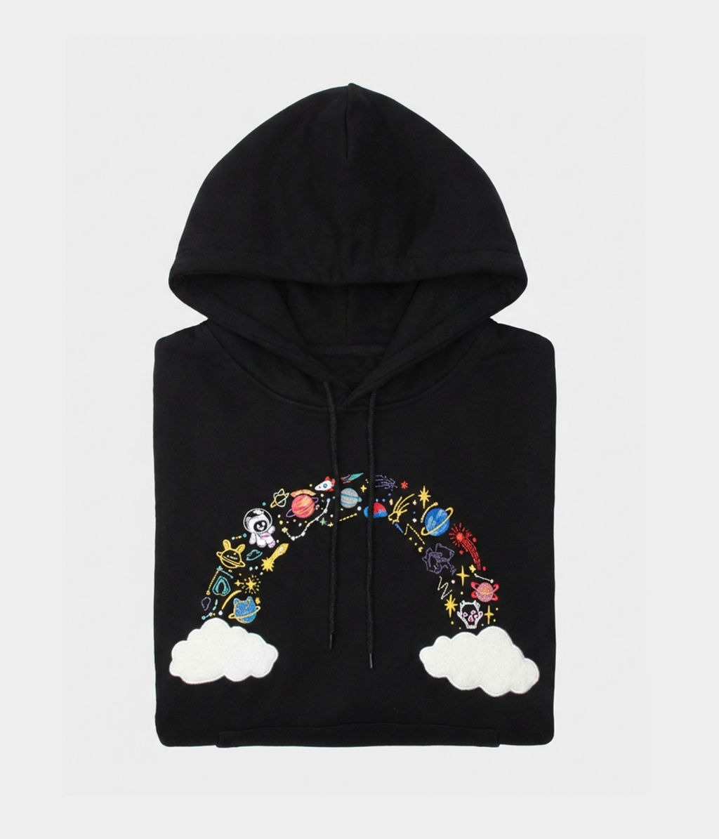 RAINBOW HOODIE.