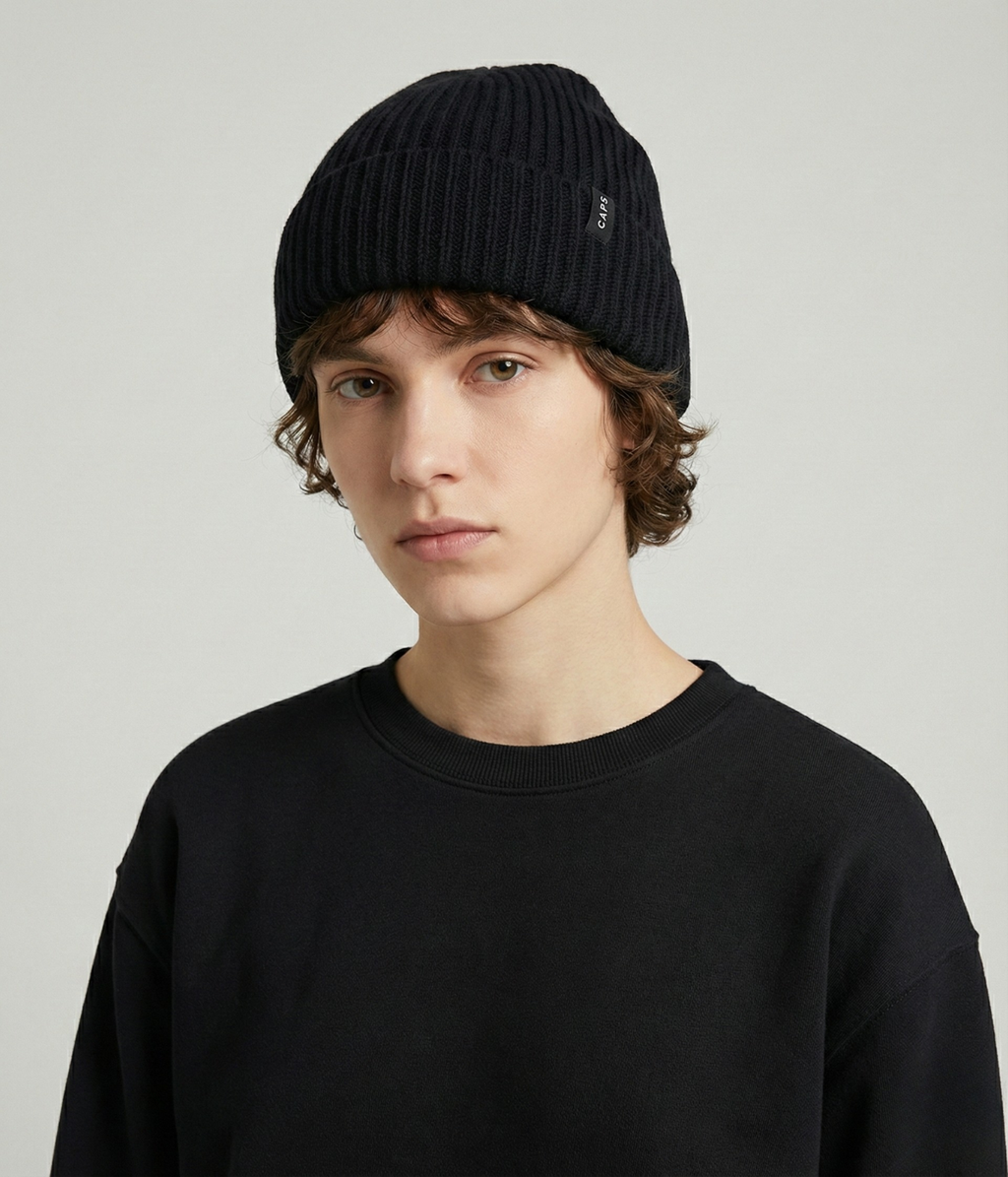 LOGO MID FIT BEANIE.