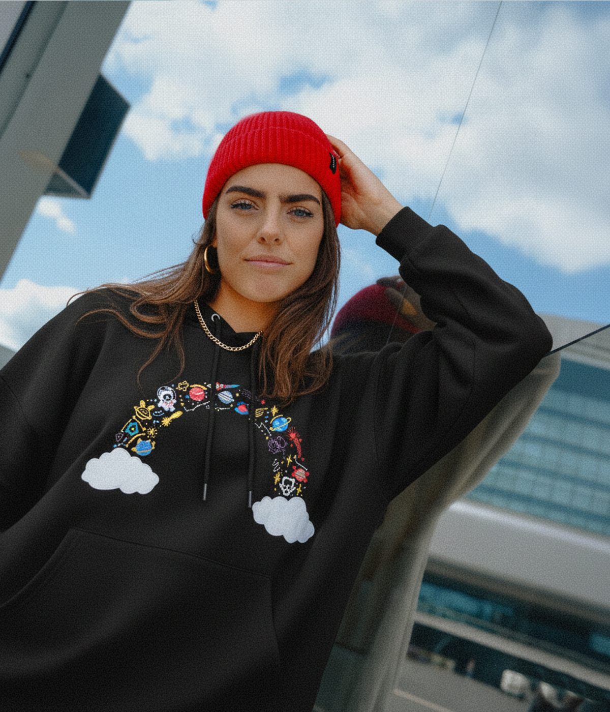 RAINBOW HOODIE.