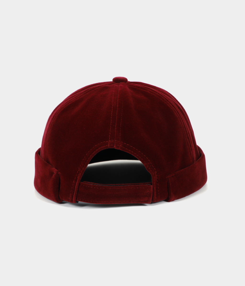 VELVET FISHERMAN BEANIE.