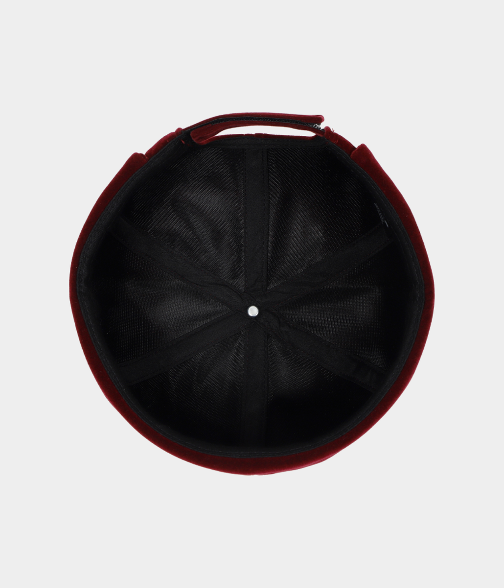 VELVET FISHERMAN BEANIE.