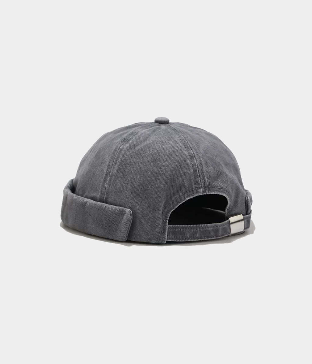 WASHED FISHERMAN BEANIE.