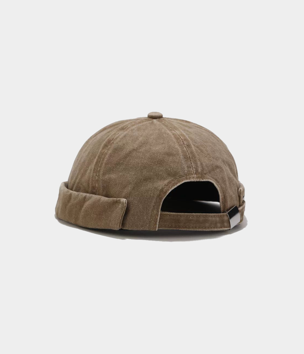 WASHED FISHERMAN BEANIE.