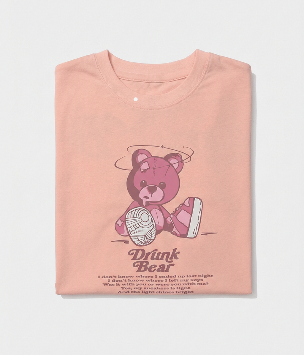 DRUNK BEAR SHIRT.