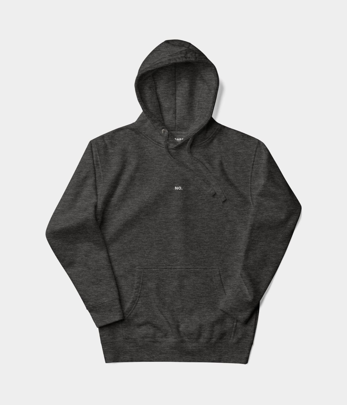 NO HOODIE.