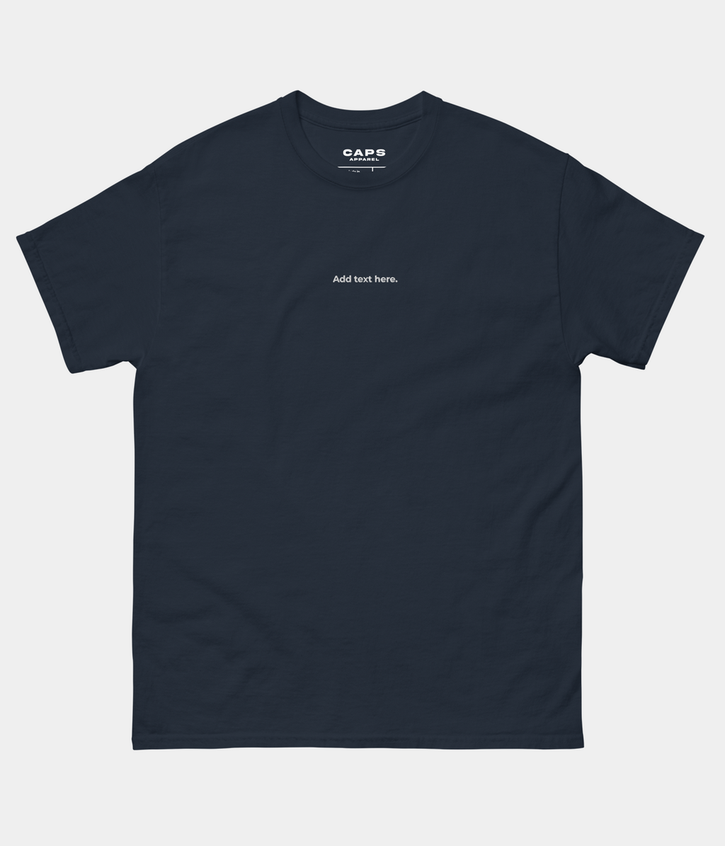 CUSTOM TEE.