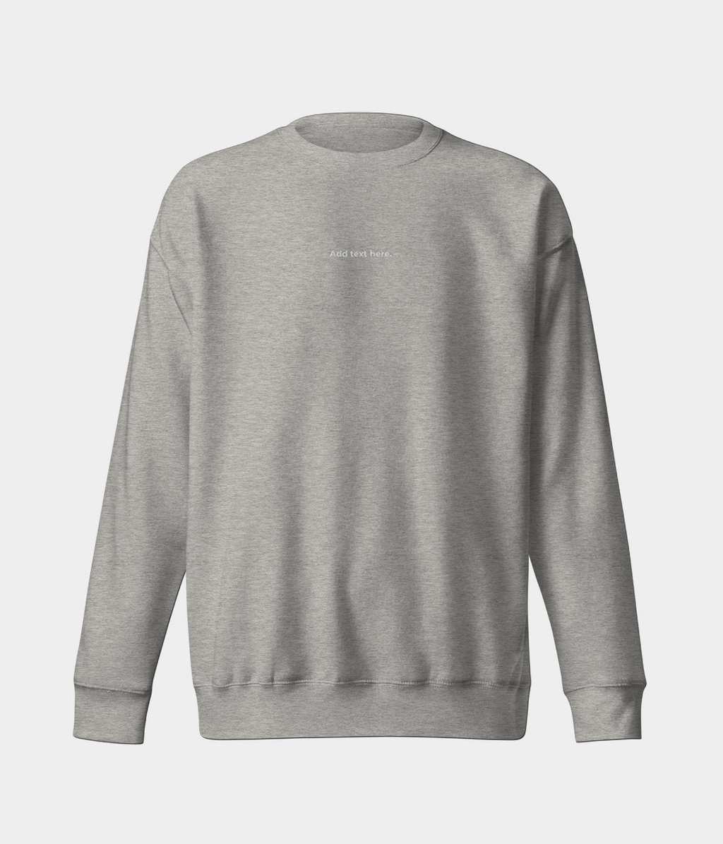 CUSTOM SWEATER.