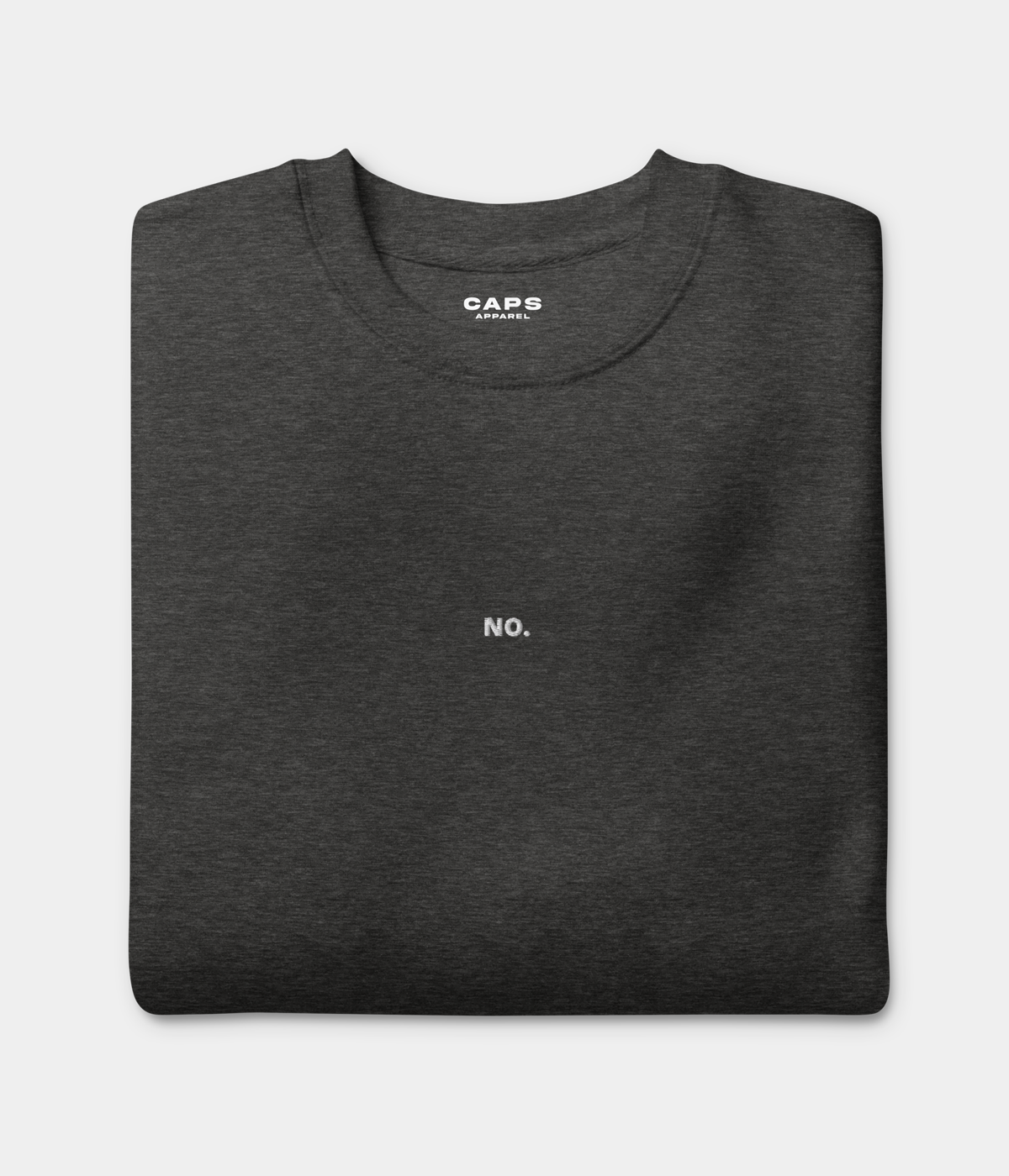 NO SWEATER.