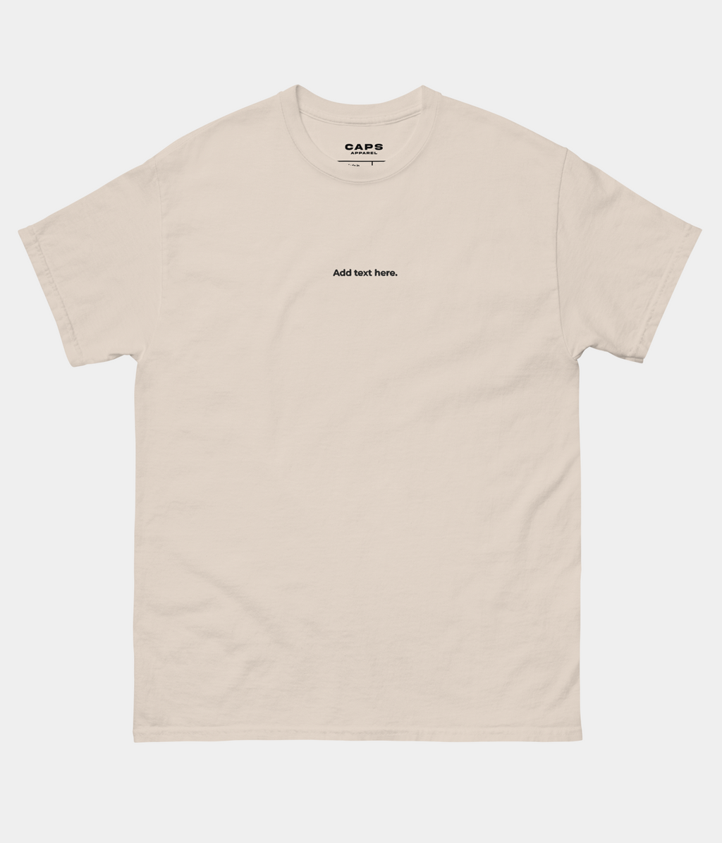 CUSTOM TEE.
