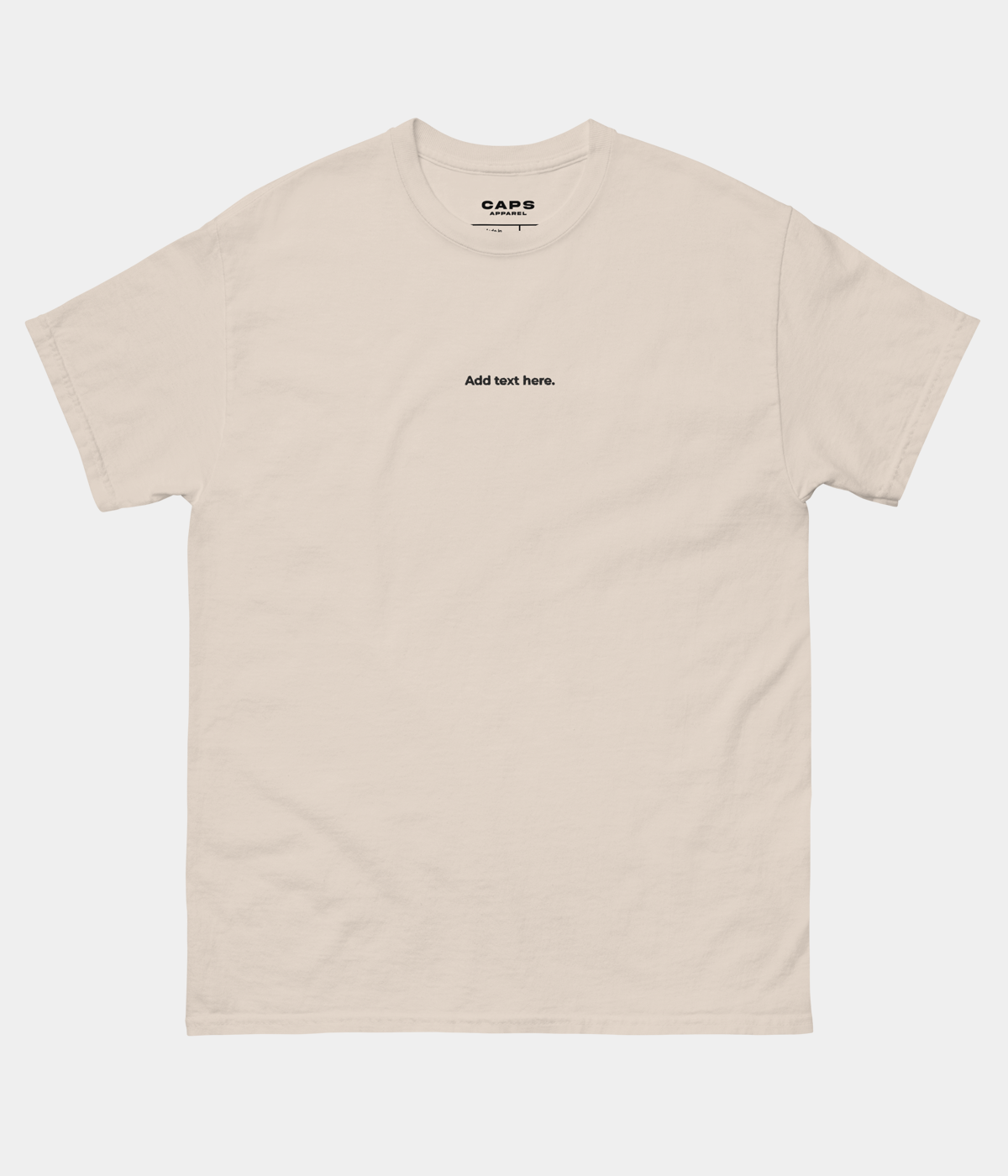 CUSTOM TEE.