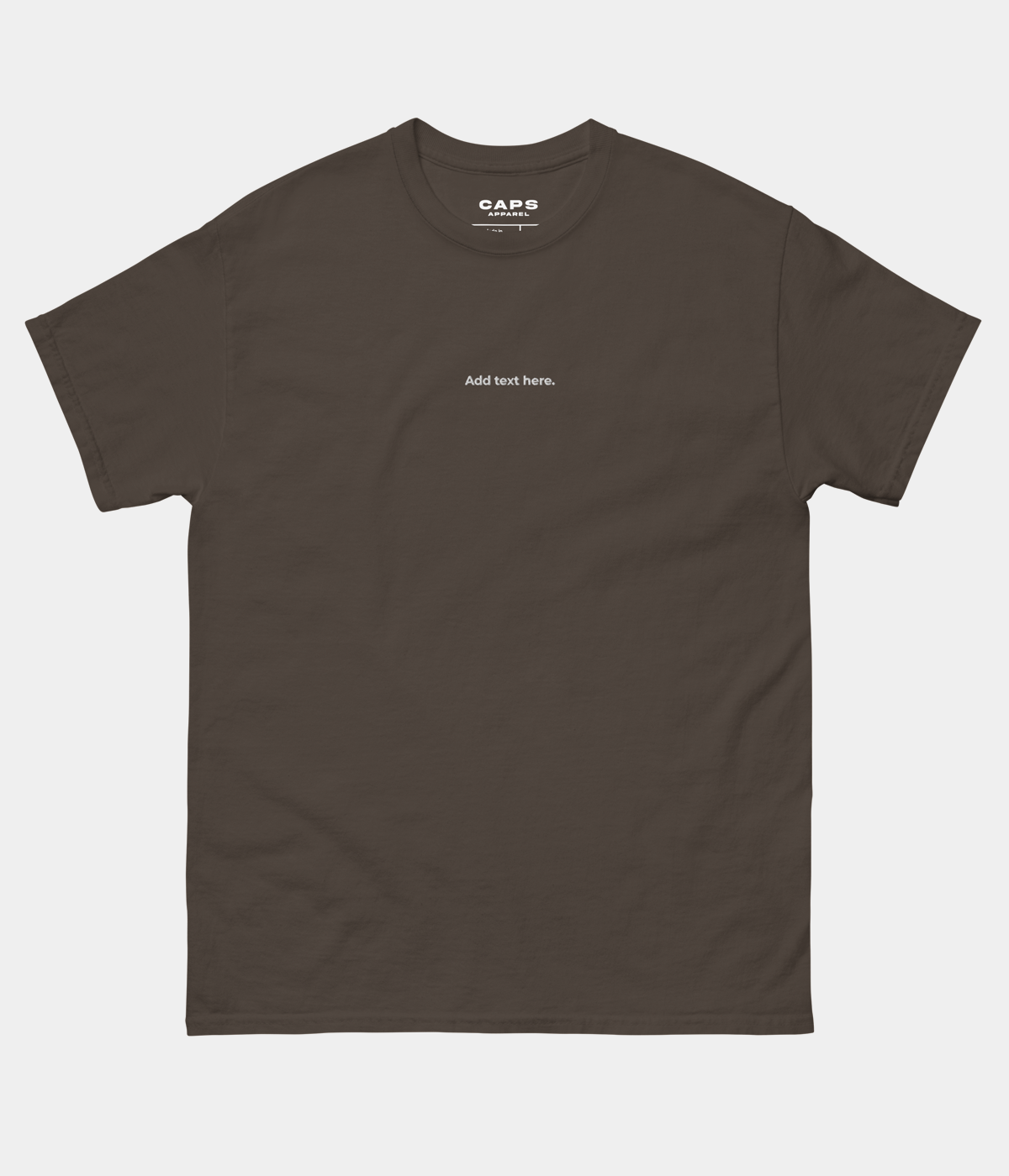 CUSTOM TEE.