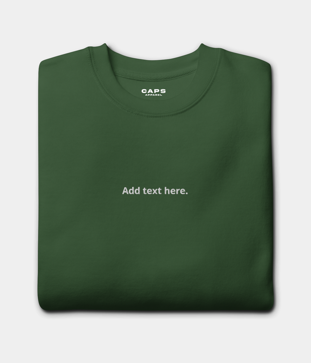CUSTOM SWEATER.