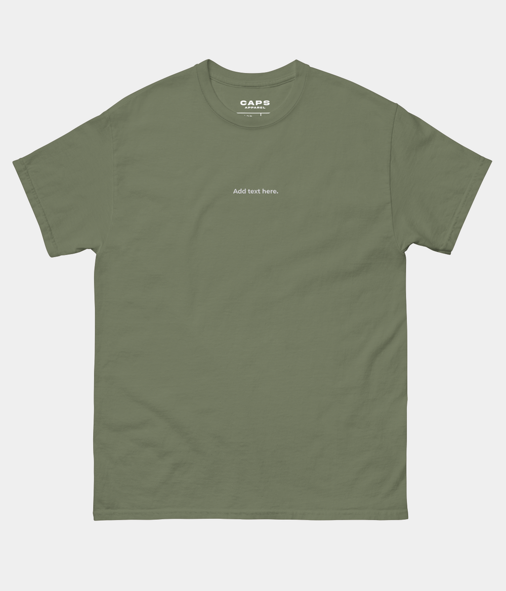 CUSTOM TEE.