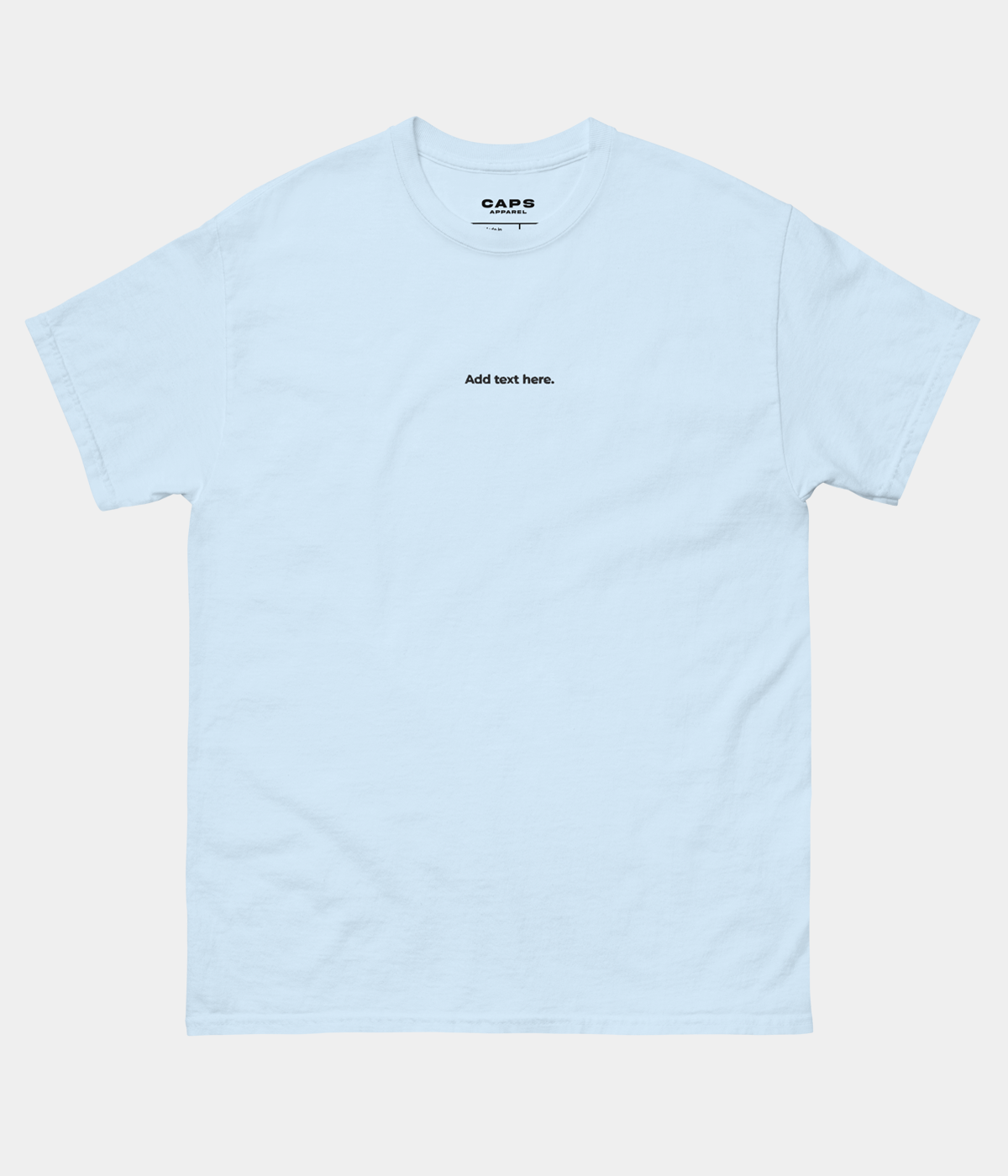 CUSTOM TEE.