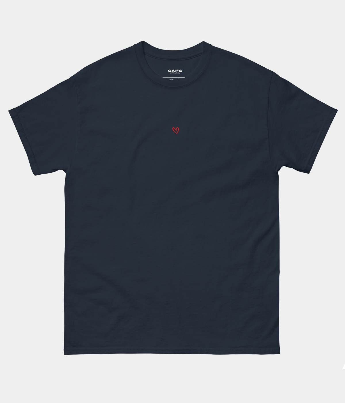 DRAWN HEART TEE.