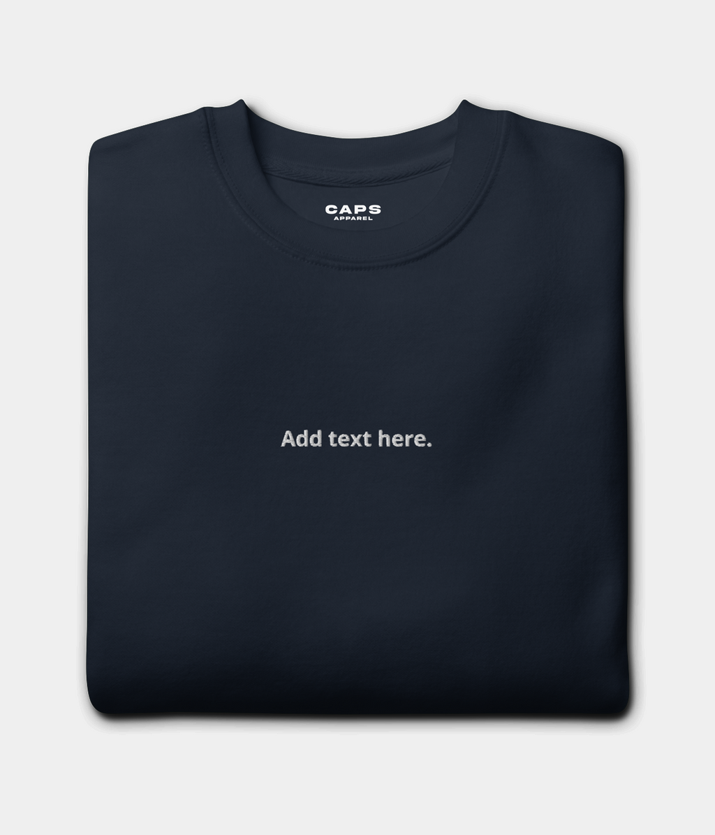 CUSTOM SWEATER.