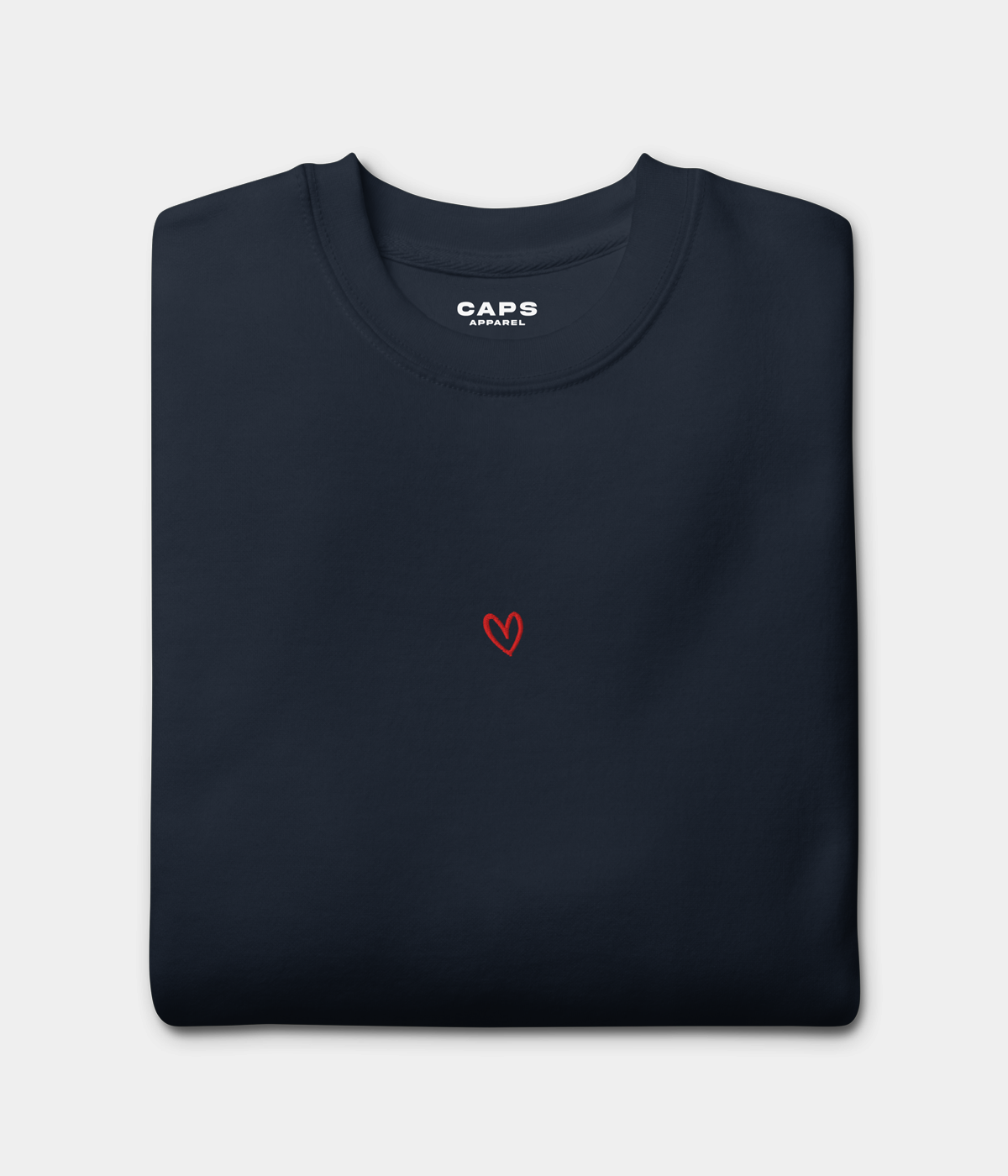 DRAWN HEART TEE.