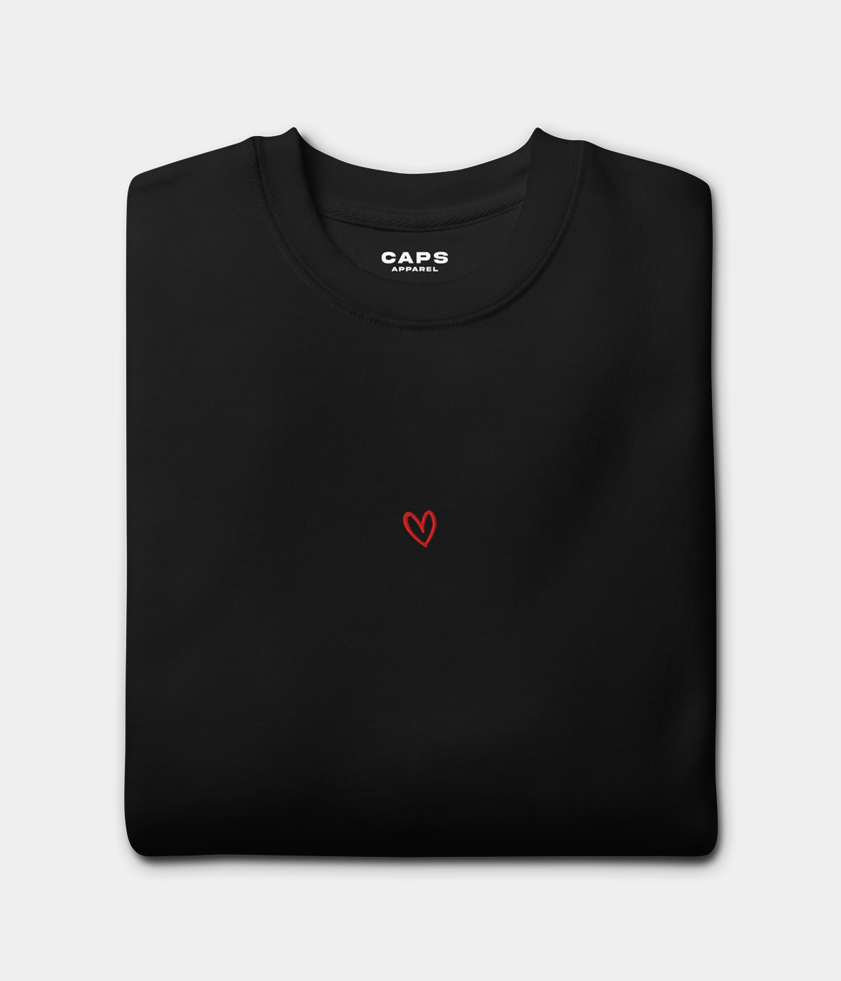 DRAWN HEART TEE.