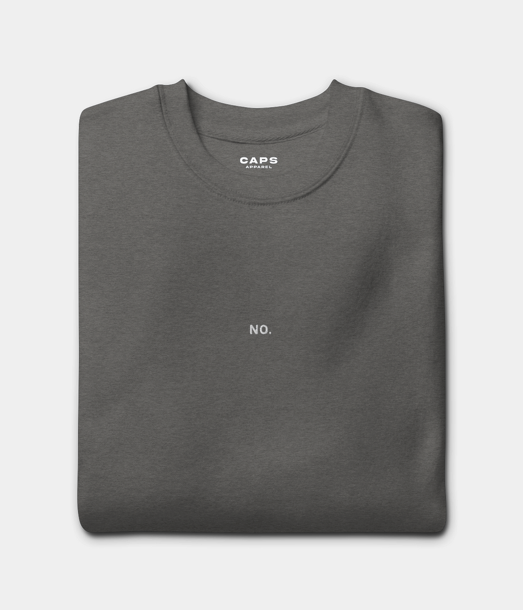 NO TEE.
