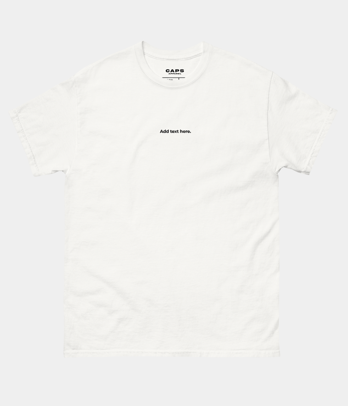 CUSTOM TEE.
