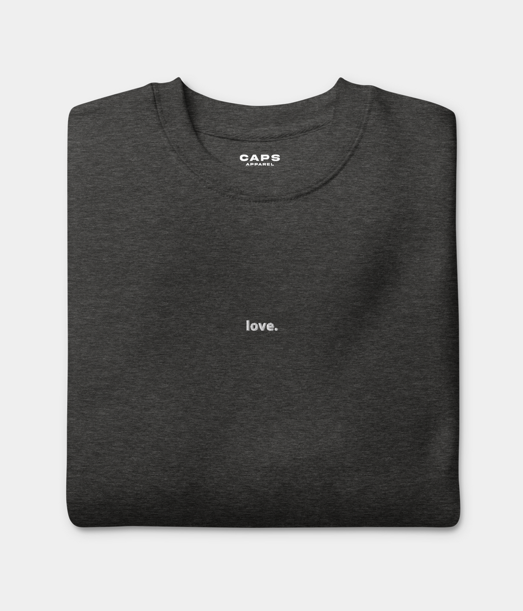 LOVE SWEATER.