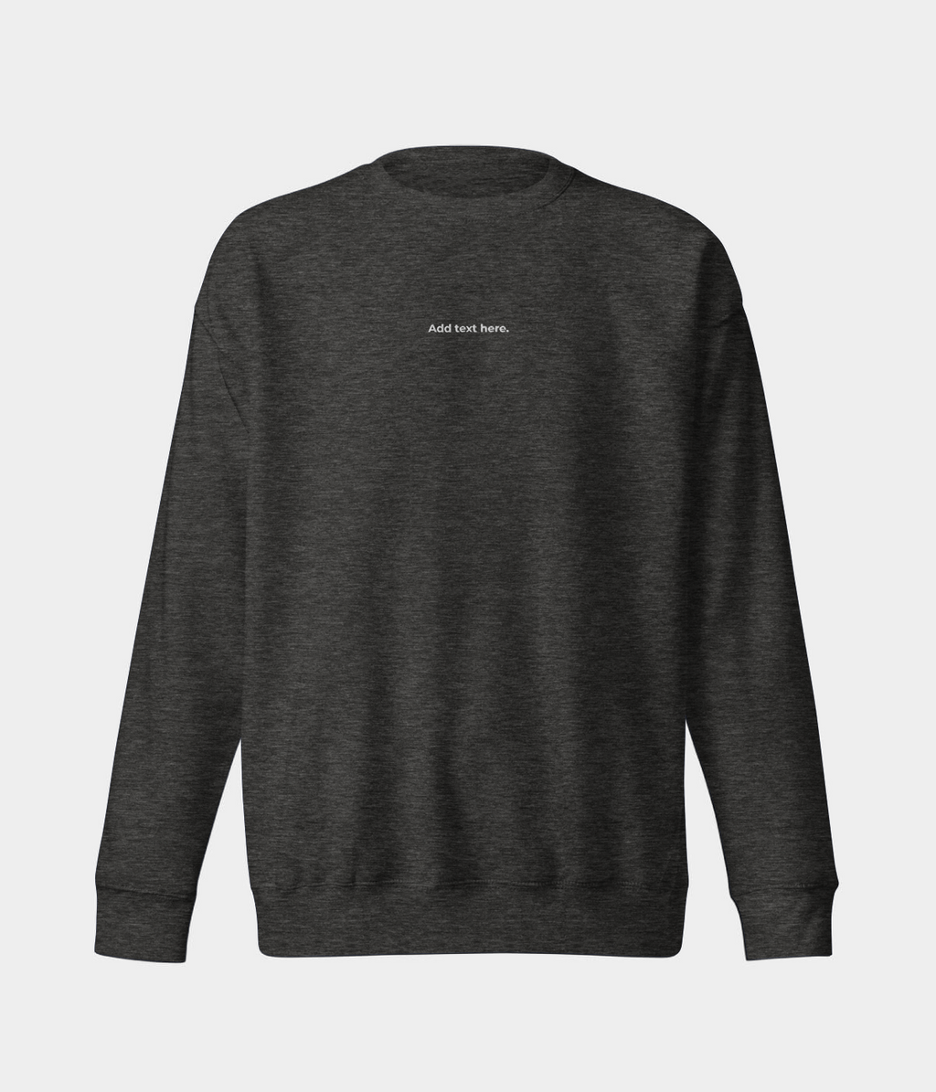 CUSTOM SWEATER.