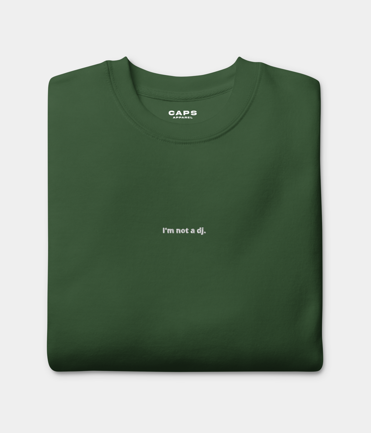 NOT A DJ SWEATER.