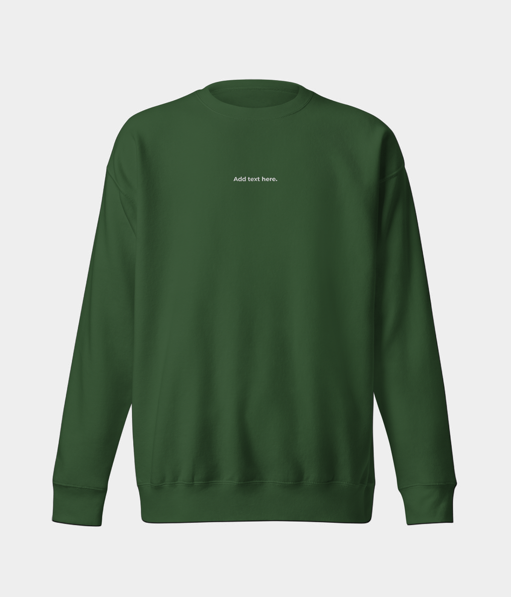 CUSTOM SWEATER.